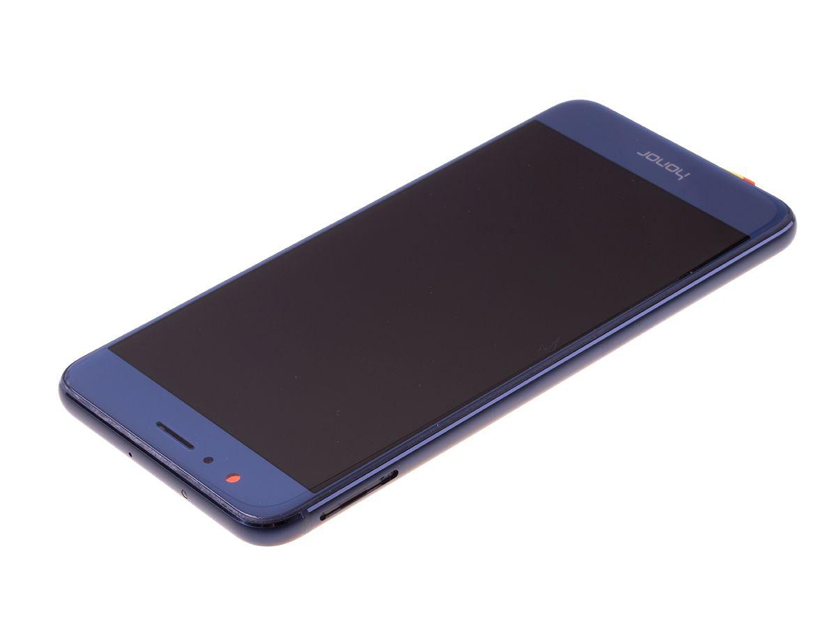 Oryginalny Wyświetlacz LCD + Ekran dotykowy Huawei Honor 8 - niebieski