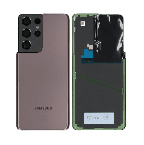 Oryginalna Klapka baterii Samsung SM-G998 Galaxy S21 Ultra - brązowa