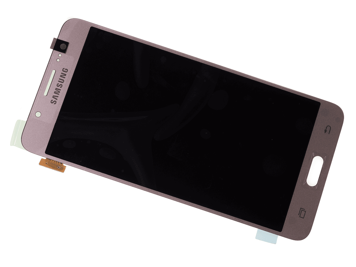 Oryginalny Wyświetlacz LCD + Ekran dotykowy Samsung J510 J5 2016 złoty