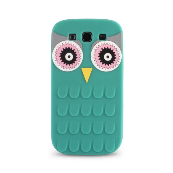 Back Cover Animal 3D Owl iPhone 6/6s green