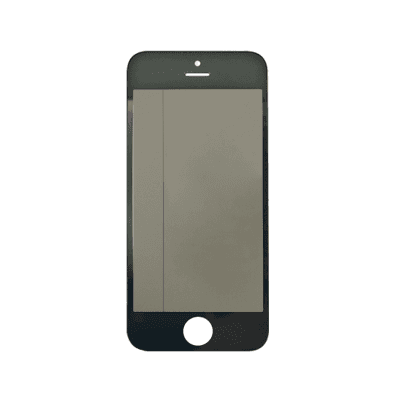 Szybka + ramka + klej + polaryzator OCA iPhone 5s czarna