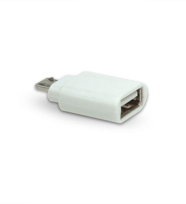 USB konektor (micro USB / USB) biały