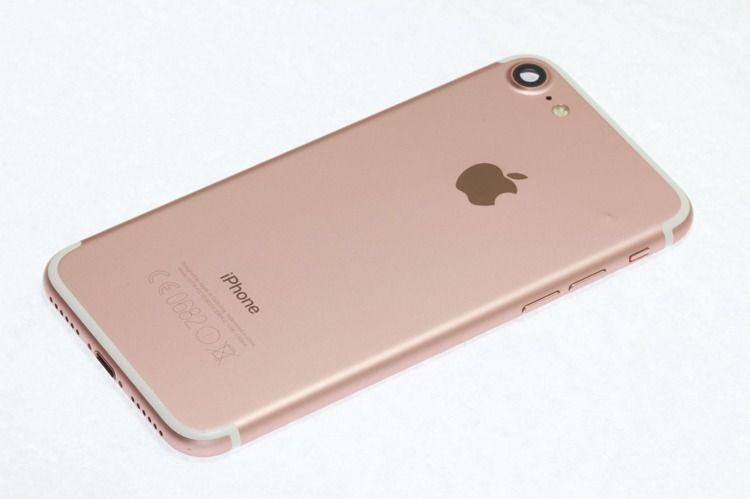 Klapka baterii iPhone 7 (rose gold) - korpus