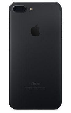 Klapka baterii iPhone 7 Jet Black - korpus