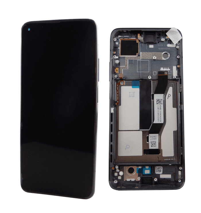 Oryginalny Wyświetlacz LCD + Ekran dotykowy Xiaomi Mi 10T 5G / Mi 10T Pro 5G - czarny (Wymieniona szyba)