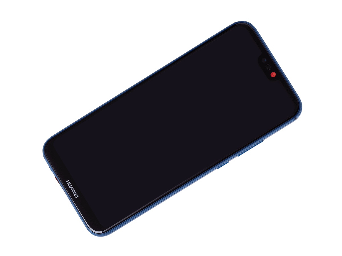 Oryginalny Wyświetlacz LCD + Ekran dotykowy Huawei P20 Lite - niebieski