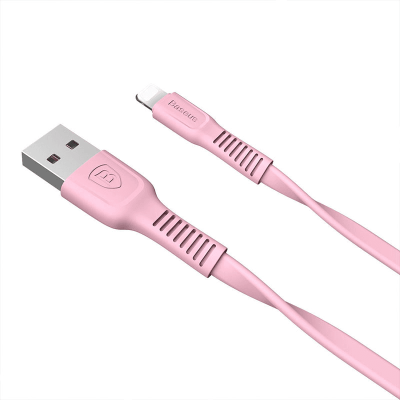 Baseus kabel  Tough Series iOS 2A 100cm różowy CALZY - B04