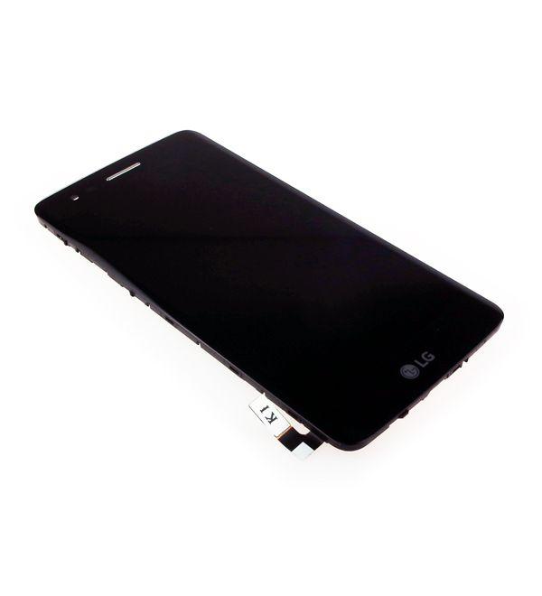 Wyświetlacz LCD + ekran dotykowy LG M200 K8 2017 czarny (demontaż) oryginalny