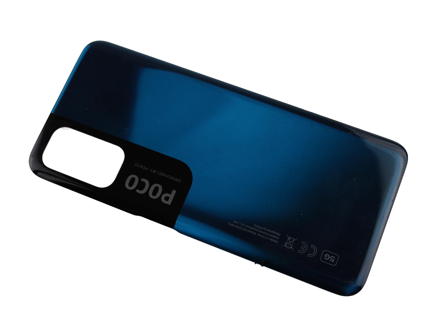Oryginalna Klapka baterii Xiaomi Poco M3 Pro 5G - niebieski (Demontaż)