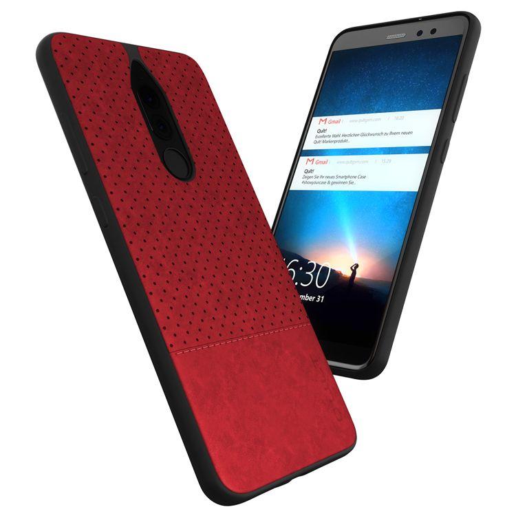Back Case Qult Drop Huawei Mate 10 Lite czerwony