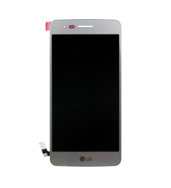 Wyświetlacz LCD + ekran dotykowy LG M200 K8 2017 szary