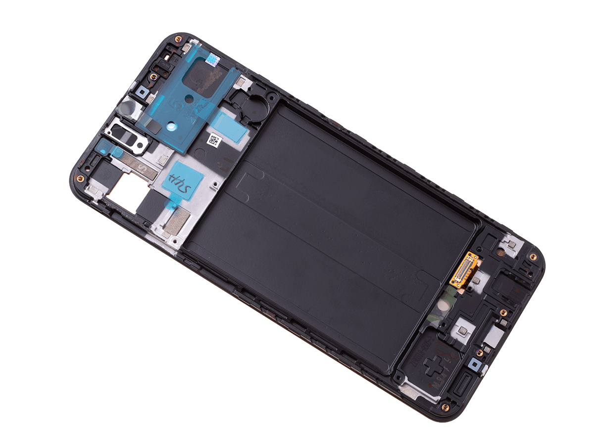 Oryginalny Wyświetlacz LCD + Ekran dotykowy Samsung SM-A505 Galaxy A50 - czarny