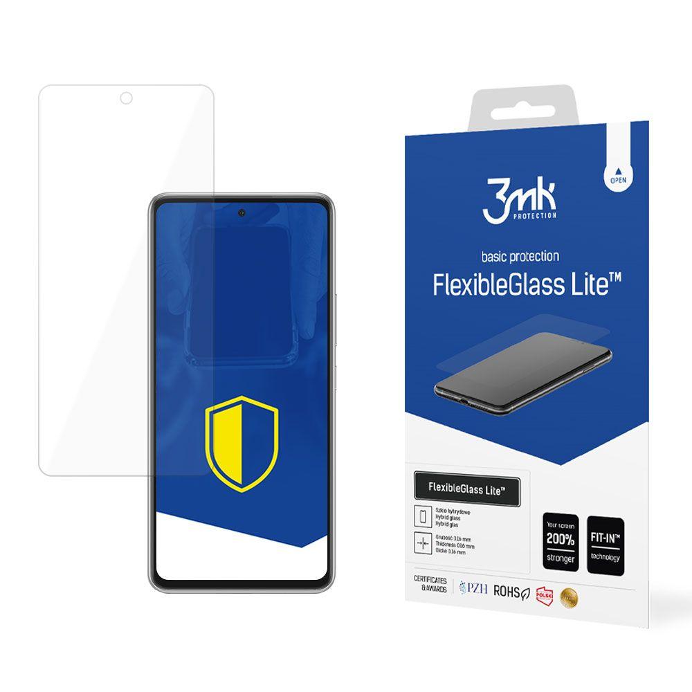 Szkło hybrydowe 3mk FlexibleGlass Lite Samsung Galaxy A53 5G