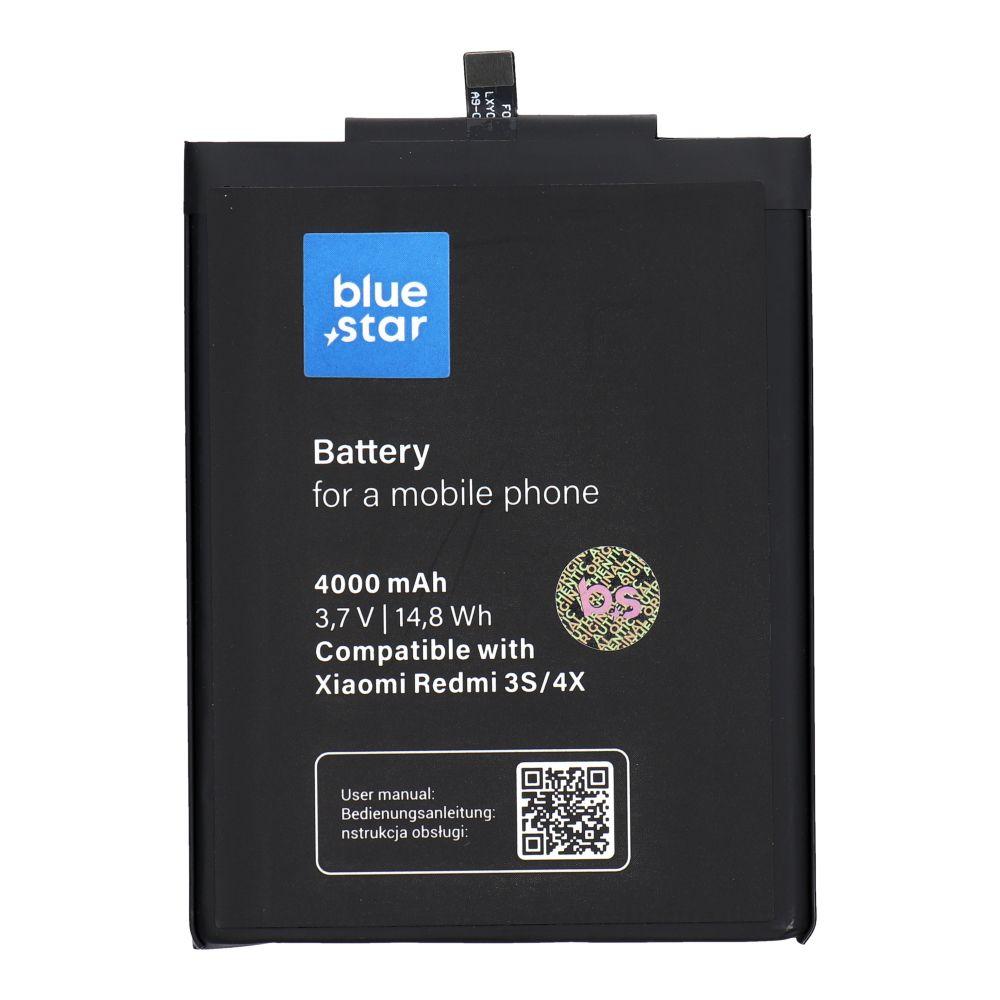 Battery Xiaomi Redmi 3 / 3S / 3X 4X 4000 mAh Blue Star (BM47)
