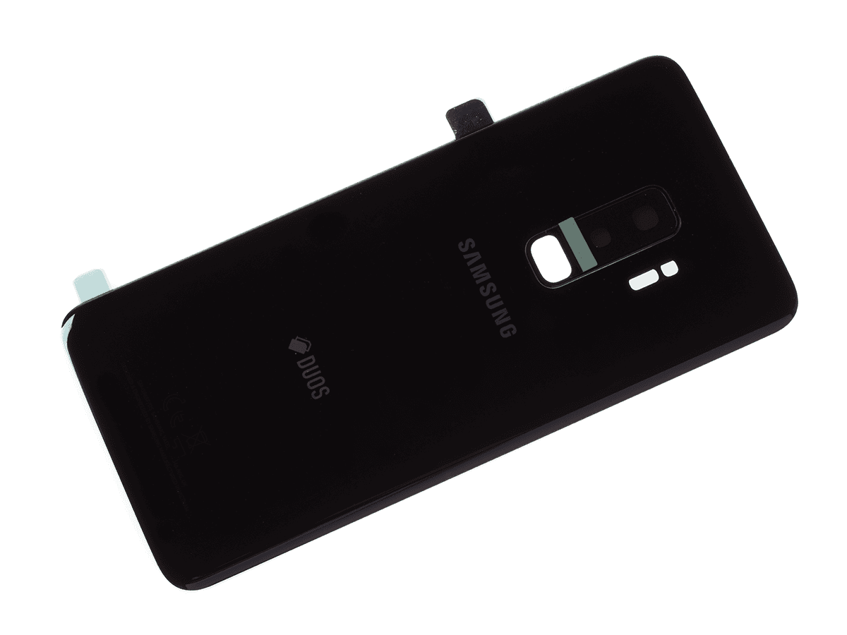 Oryginalna Klapka baterii Samsung SM-G965 Galaxy S9 Plus - czarna (Demontaż) Grade A