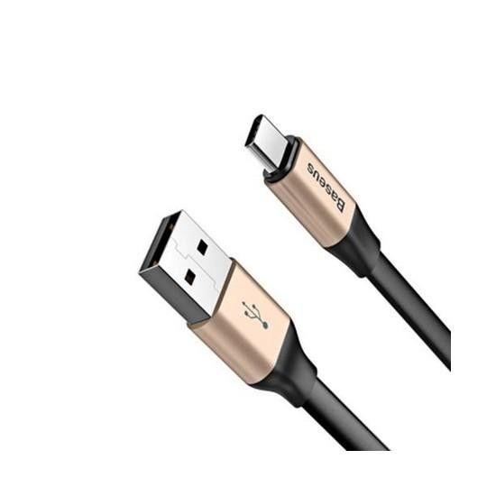 Kabel USB Baseus Nimble Type-C 2A 120cm czarno-złoty (CATMBJ-A0V)