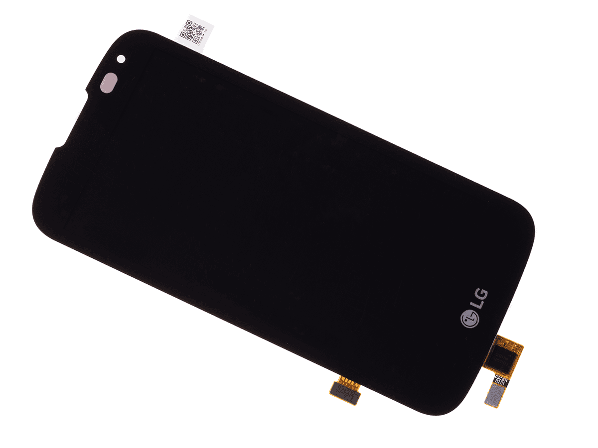 ORYGINALNY Wyświetlacz LCD + ekran dotykowy LG K100DS K3 - czarny