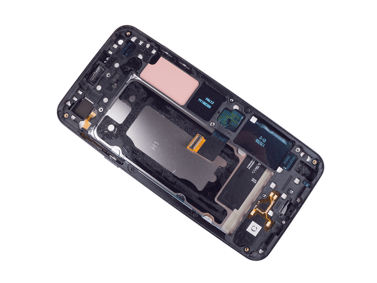 Wyświetlacz LCD + ekran dotykowy LG M700 Q6 czarny (demontaż) 1xSIM