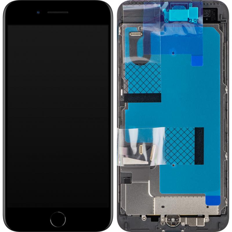 Oryginalny Wyświetlacz LCD + Ekran dotykowy iPhone 7 Plus czarny (Service Pack)