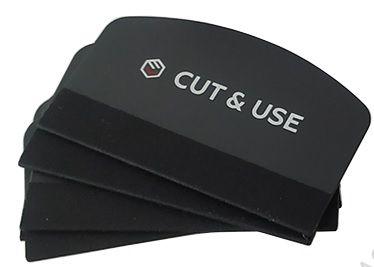 MyScreen Cut & Use - Rakla / szpachelka aplikacyjna z filcem do folii 5 sztuk