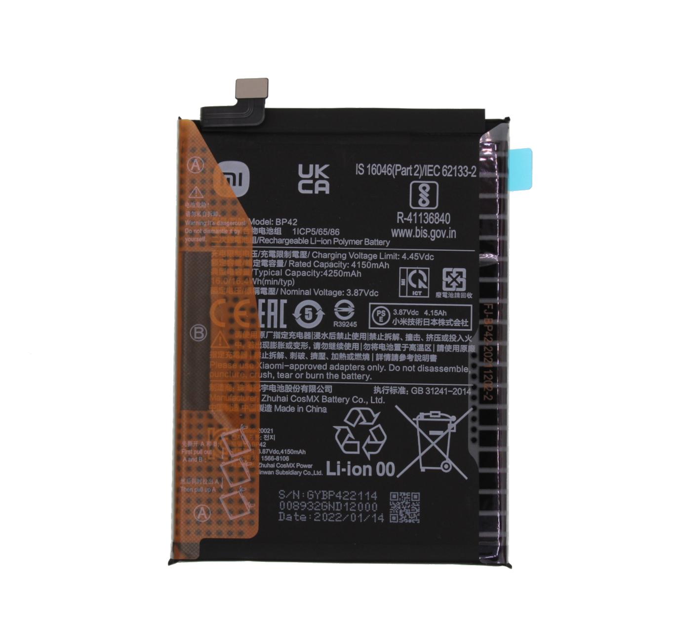 Oryginalna Bateria BP42 Xiaomi MI 11 Lite / Mi 11 Lite 5G