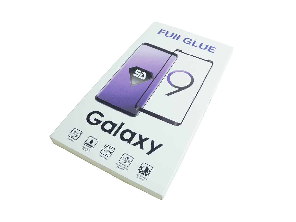 Szkło hartowane 5D Full Glue Samsung Note 9 N960 czarne