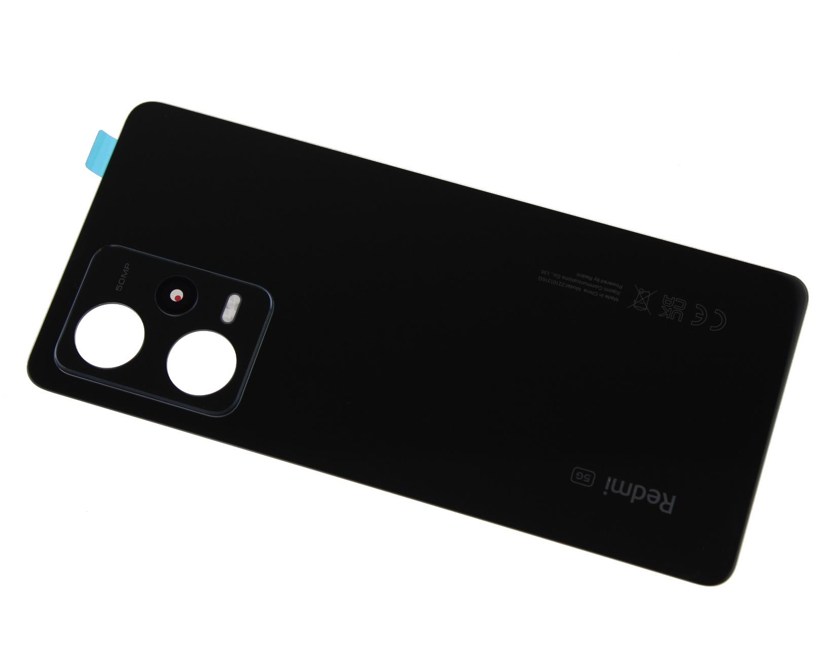 Oryginalna Klapka baterii Xiaomi Redmi Note 12 Pro 5G czarna