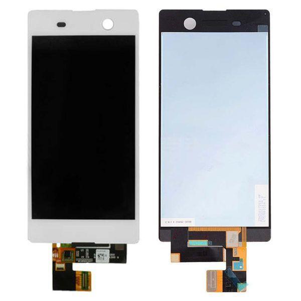 Wyświetlacz LCD + ekran dotykowy Sony Xperia M5 biały