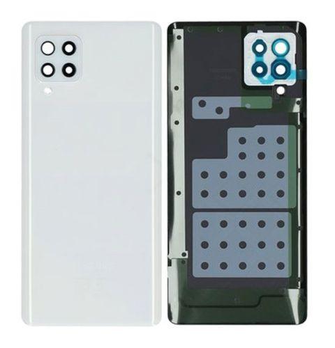 Original battery cover Samsung SM-A426 Galaxy A42 5G - white (disassembly)
