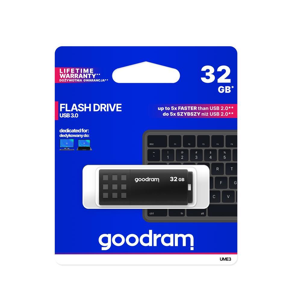 Pendrive Goodram USB UME 3 3.0 32GB czarny