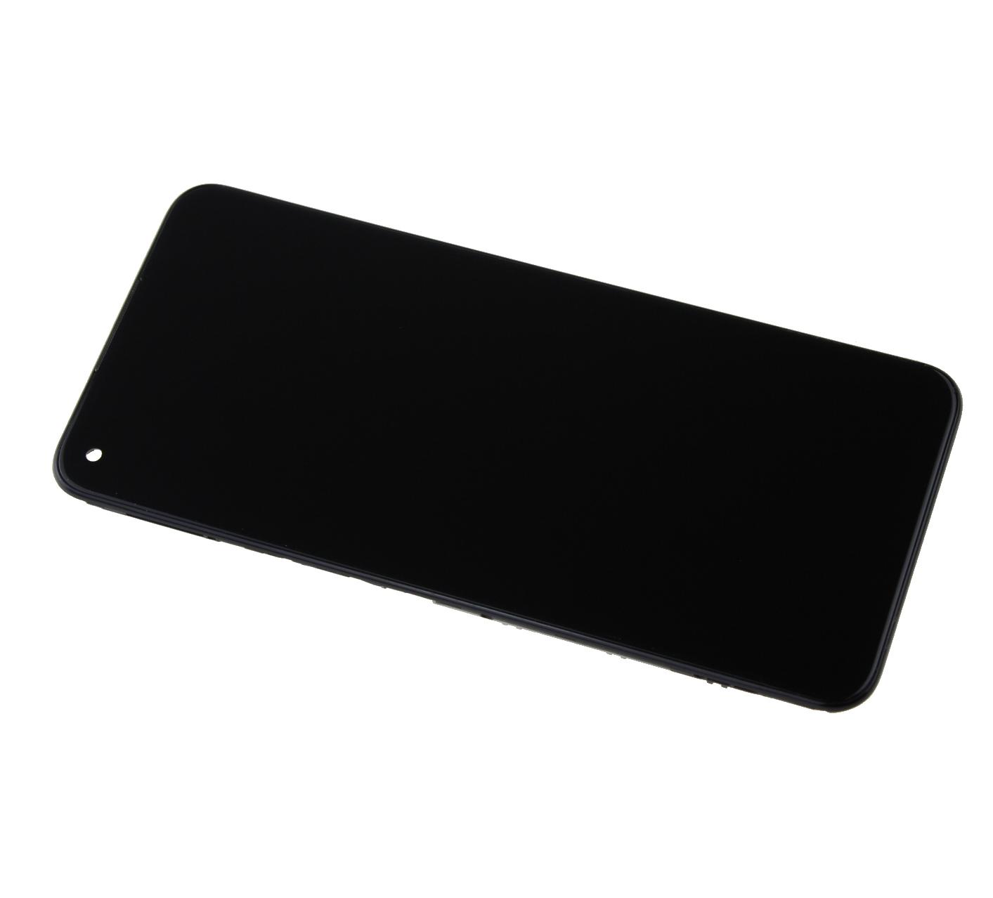 Oryginalny Wyświetlacz LCD + Ekran dotykowy Oppo A53 5G RMX2111 - czarny (Wymieniona szyba)