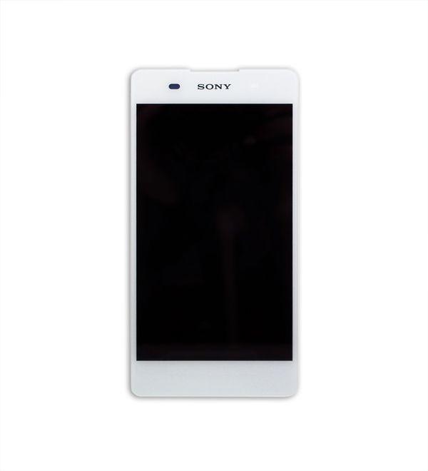 Wyświetlacz LCD + ekran dotykowy SONY F3311 E5 biały