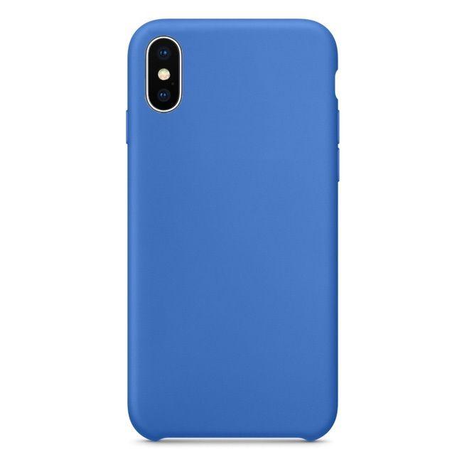 Etui silikonowe Iphone XS Max królewski niebieski