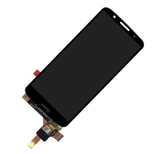 Wyświetlacz LCD + ekran dotykowy Motorola Moto G6 Plus czarny