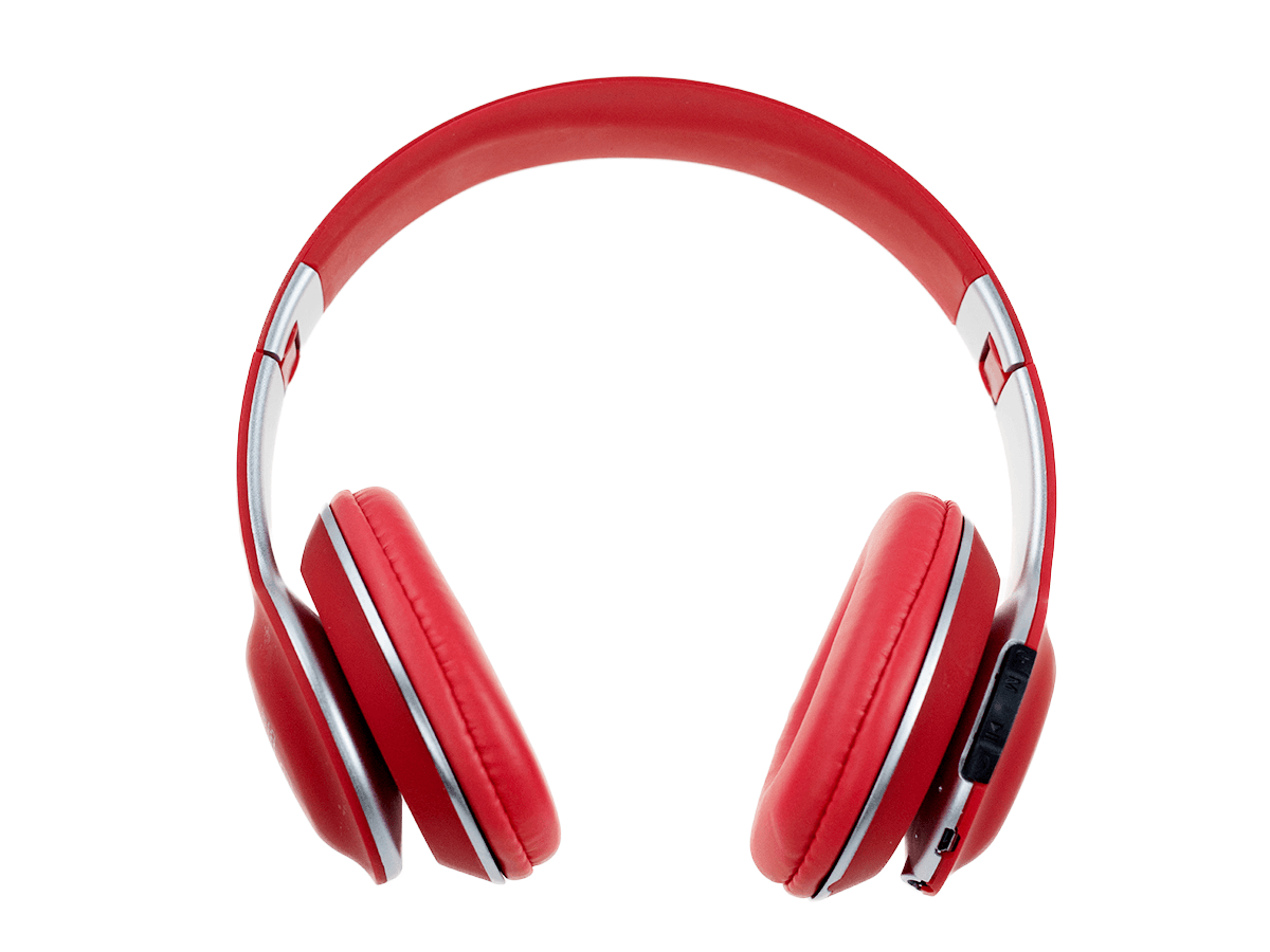 Słuchawki bezprzewodowe Bluetooth Headset ST17 czerwone (blister)