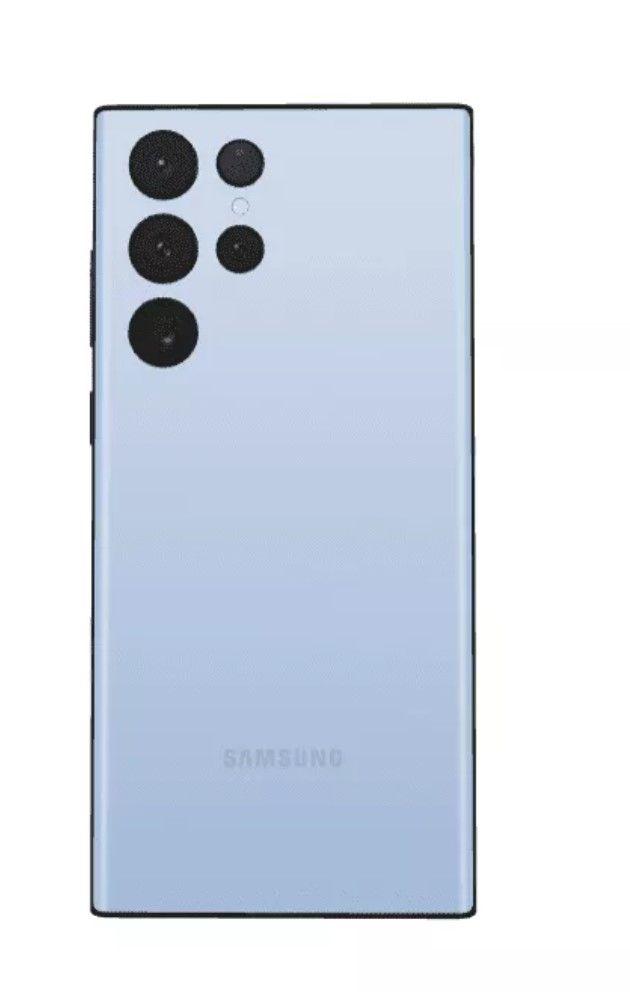 Original Battery cover Samsung SM-S908B Galaxy S22 Ultra - Sky Blue
