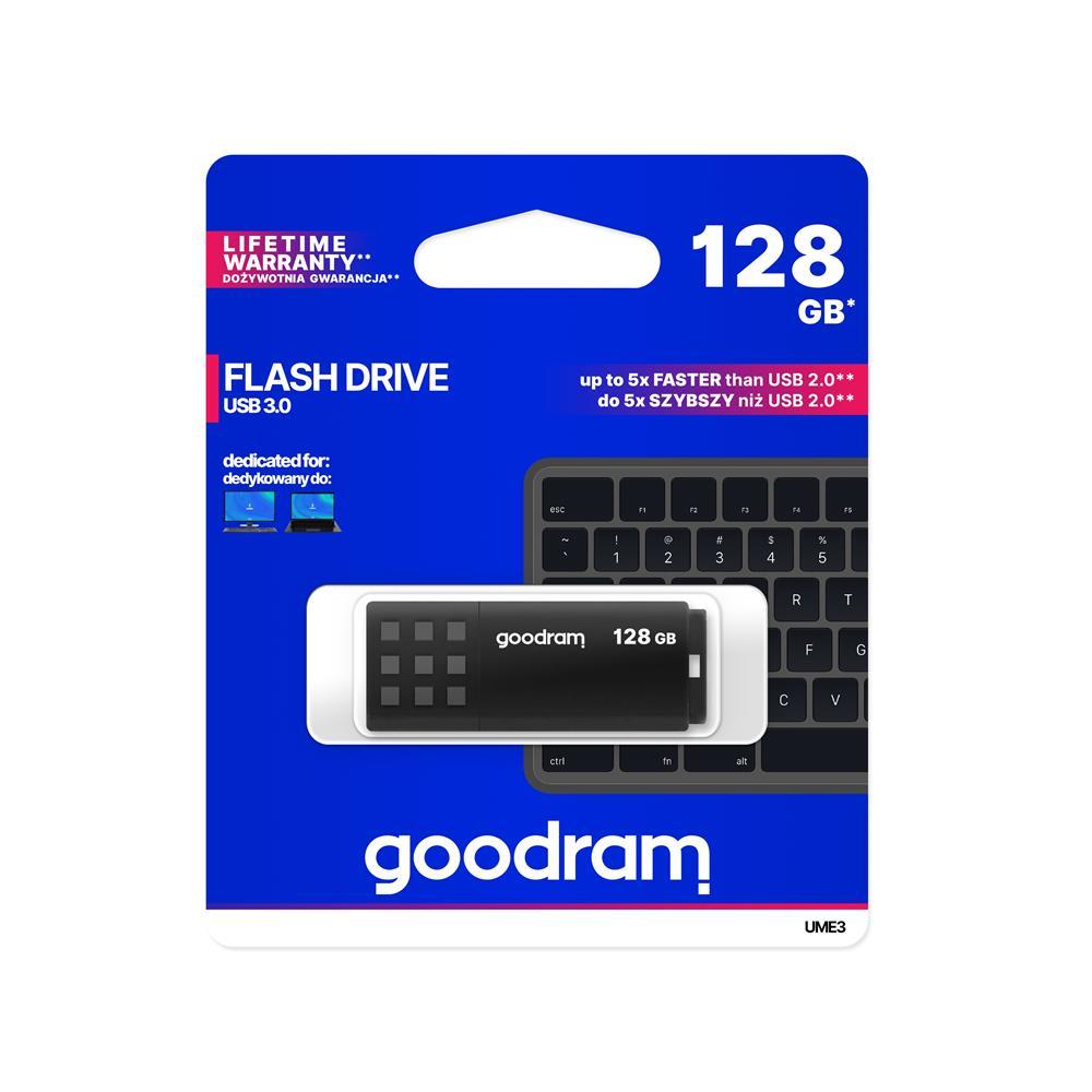 Pendrive Goodram USB UME 3 3.0 128GB czarny