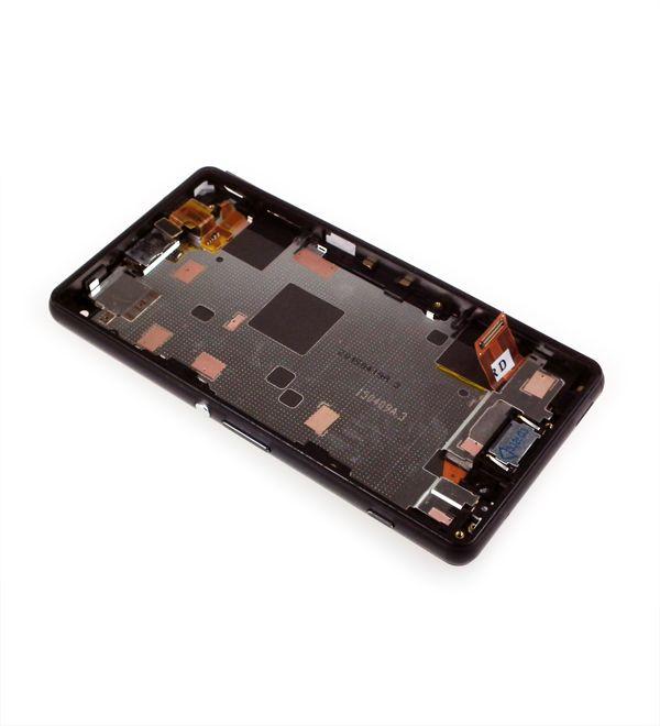 Wyświetlacz LCD + ekran dotykowy  Sony Xperia Z3 compact czarny (demontaż) oryginalny