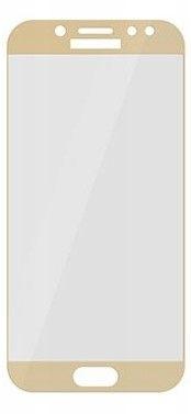 Szkło hartowane 5D Full Glue Samsung J730 J7 2017 złote