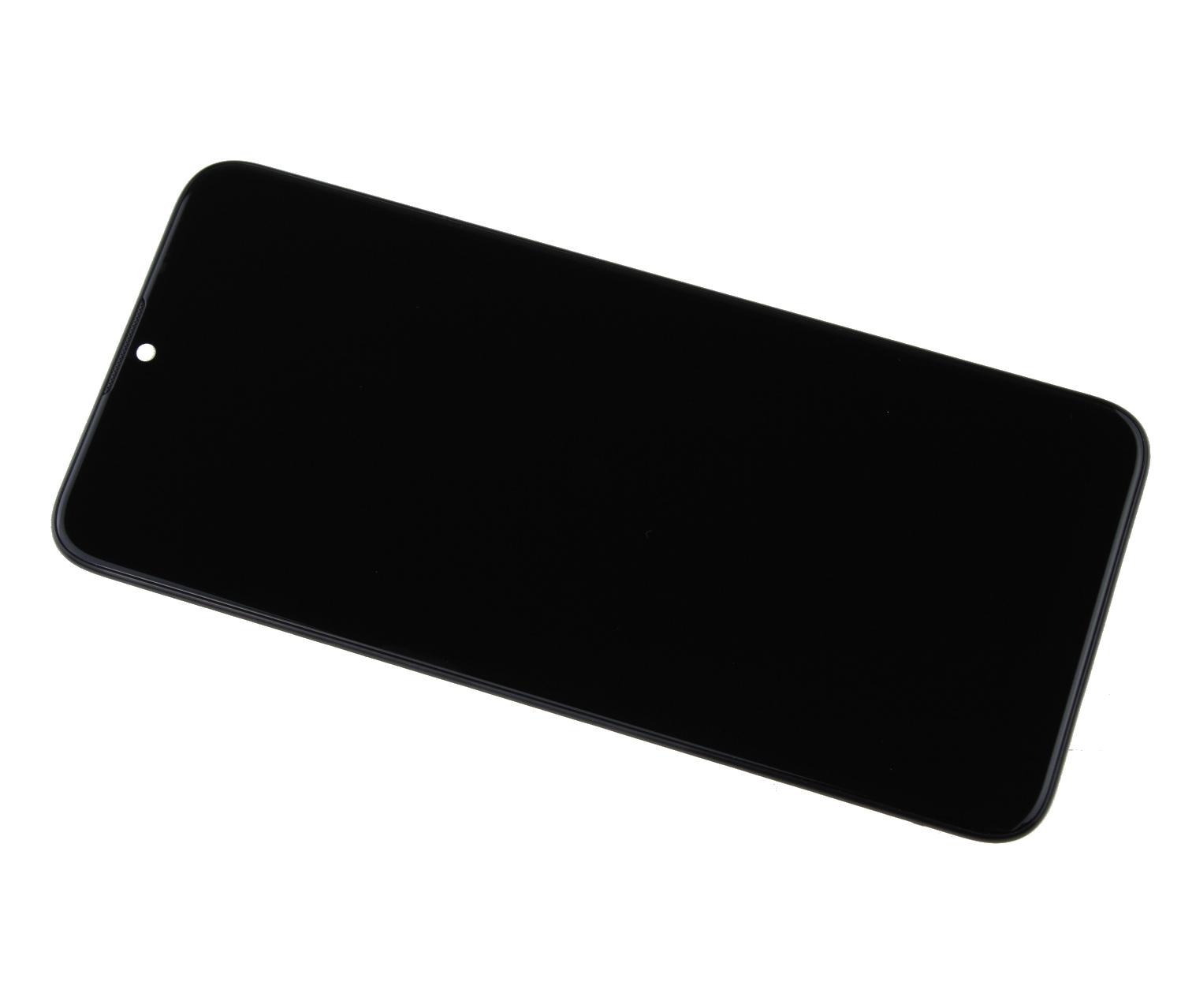 Oryginalny Wyświetlacz LCD + Ekran dotykowy Motorola E7 Power/ E7i Power XT2097 - czarny