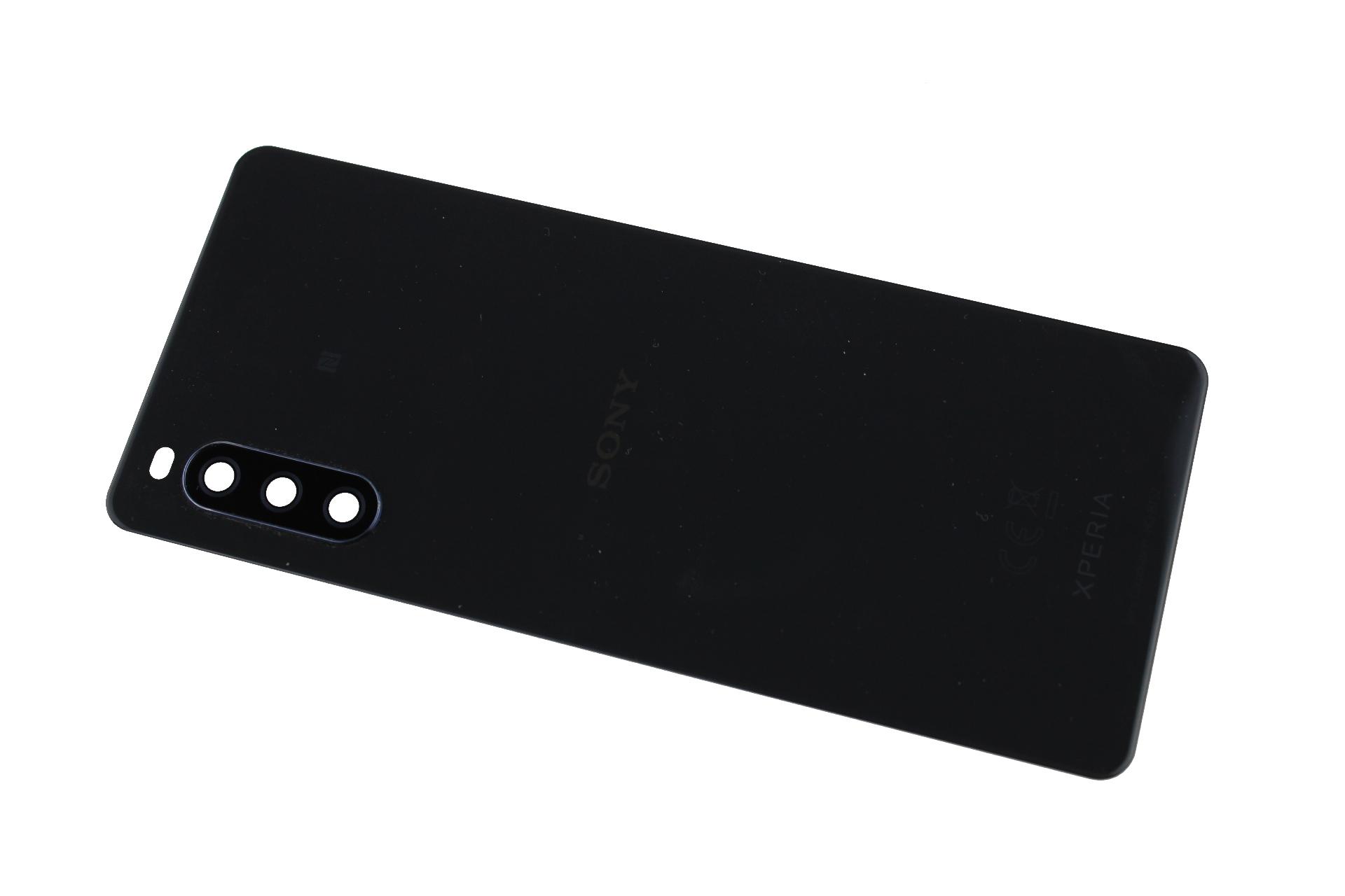 Oryginalna Klapka baterii Sony Xperia 10 IV - czarny (Demontaż)
