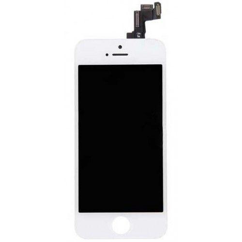 Oryginalny wyświetlacz LCD + ekran dotykowy iPhone SE biały (wymieniona szyba)