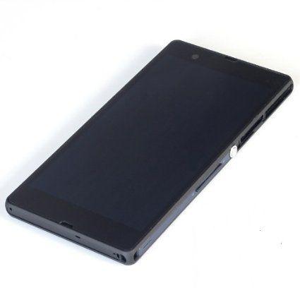 Wyświetlacz LCD + ekran dotykowy Sony Xperia Z C6602/C6603 czarny + ramka