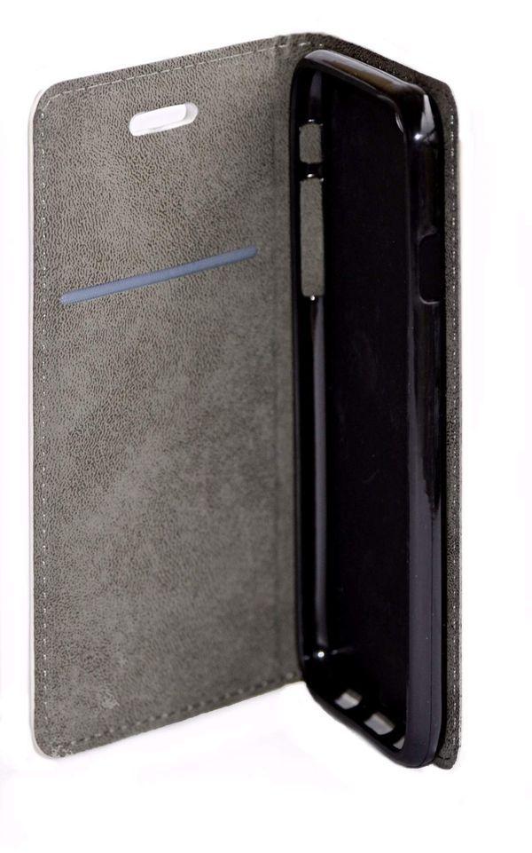 Book Case Premium Samsung S6 edge biały