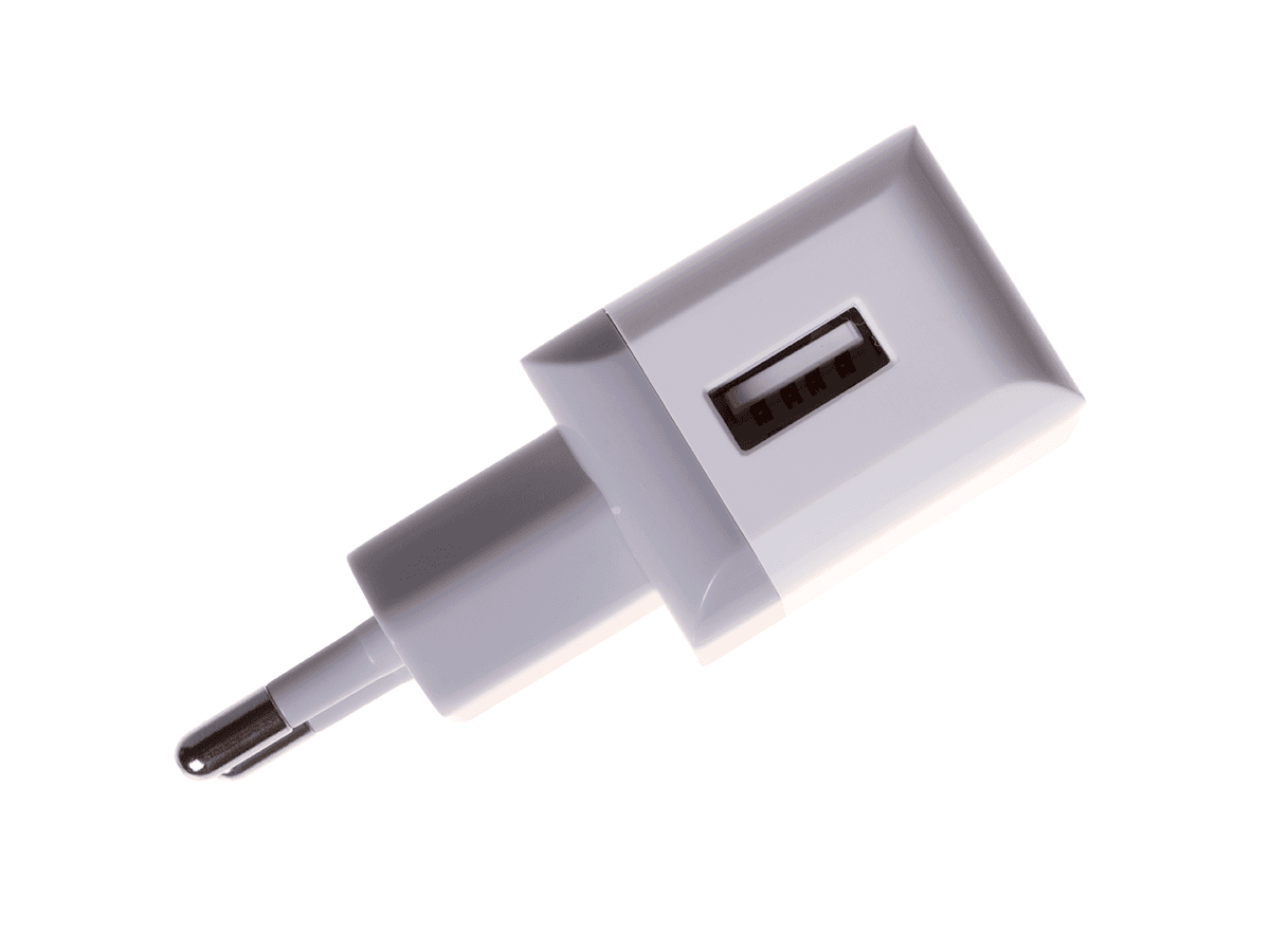 Adapter ładowarka sieciowa USB HEDO 2,1A - biała (oryginalna)