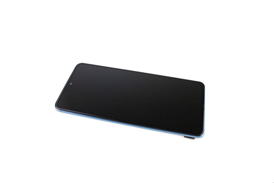 Oryginalny Wyświetlacz LCD + Ekran dotykowy Xiaomi Mi 11i/ Mi 11X Pro - srebrny/ niebieski