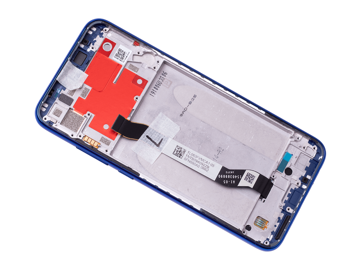 Oryginalny Wyświetlacz LCD + Ekran dotykowy Xiaomi Redmi Note 8T- niebieski