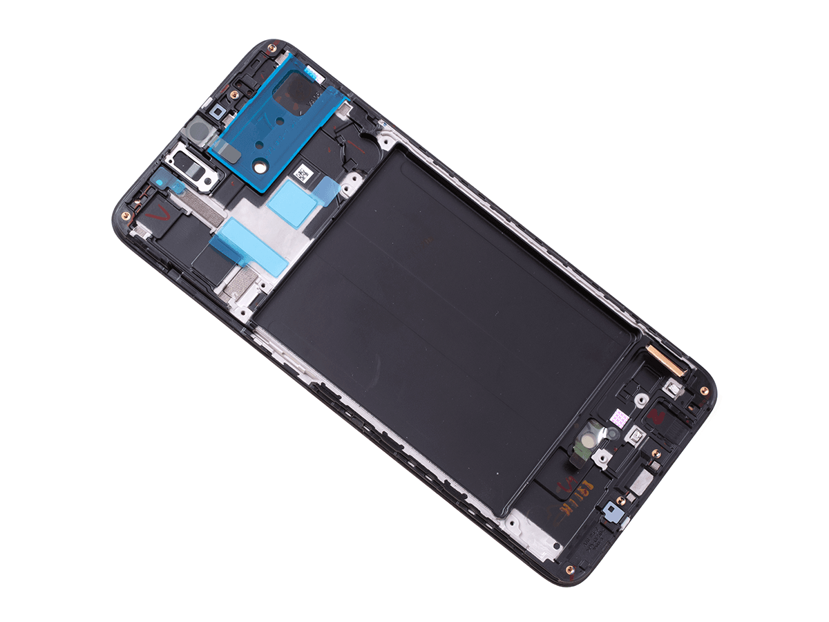 Oryginalny Wyświetlacz LCD + Ekran dotykowy Samsung SM-A705 Galaxy A70 - czarny