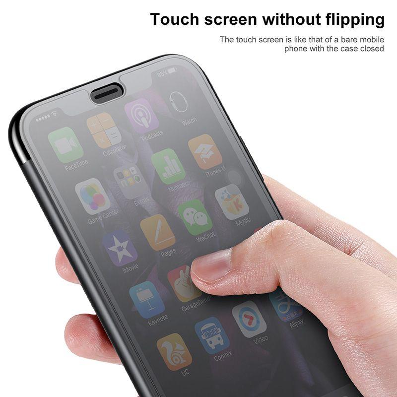 Baseus Etui Touchable iPhone X/XS czarne ( WIAPIPH58-TS01 )