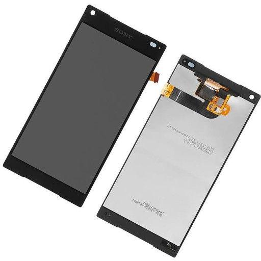 Wyświetlacz LCD + ekran dotykowy Sony Xperia Z5 compact czarny (demontaż) oryginalny